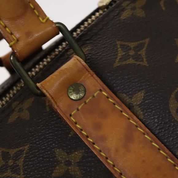 LOUIS VUITTON Monogram Keepall Bandouliere 60 Boston Bag M41412 LV Auth BA128 - Picture 10 of 16